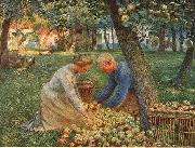 Emile Claus Orchard in Flanders oil painting artist